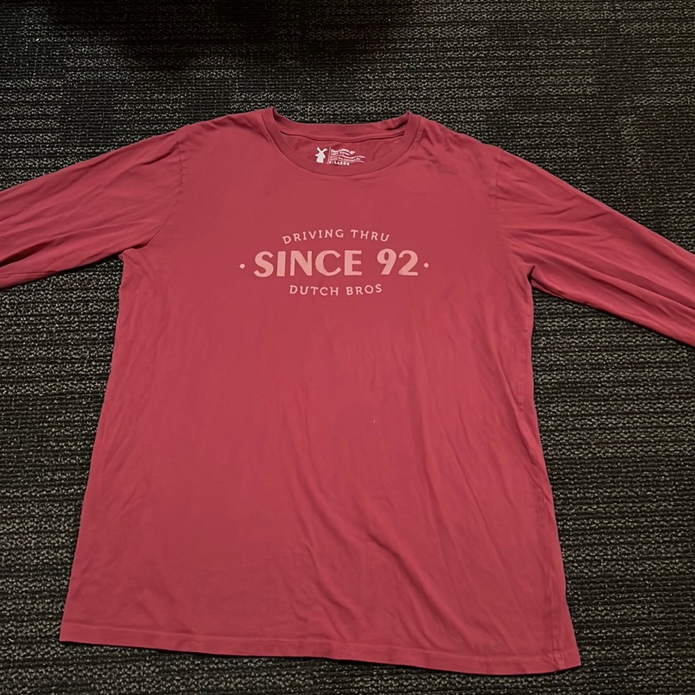 Mens Dutch bros long sleeve